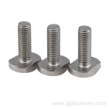 Stainless Steel Customized Square Head T Bolt